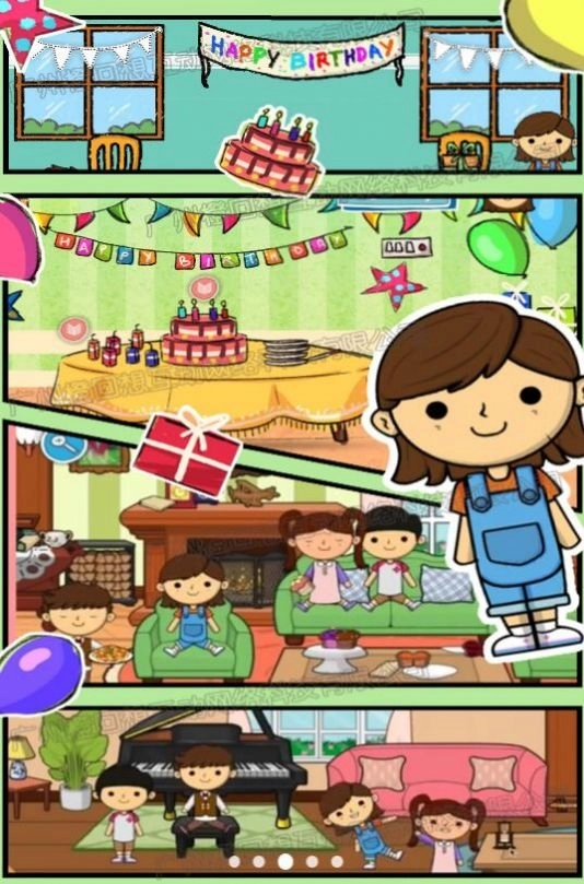 米加梦幻城完整版图1