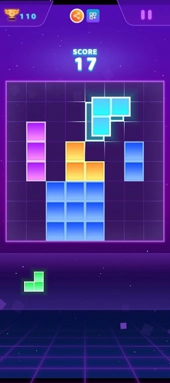 霓虹方块拼图游戏红包版图1