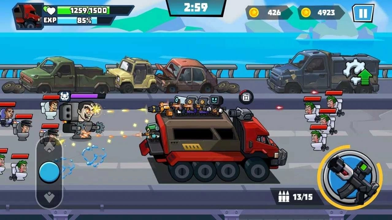 马桶人厕所逃生游戏手机版图1