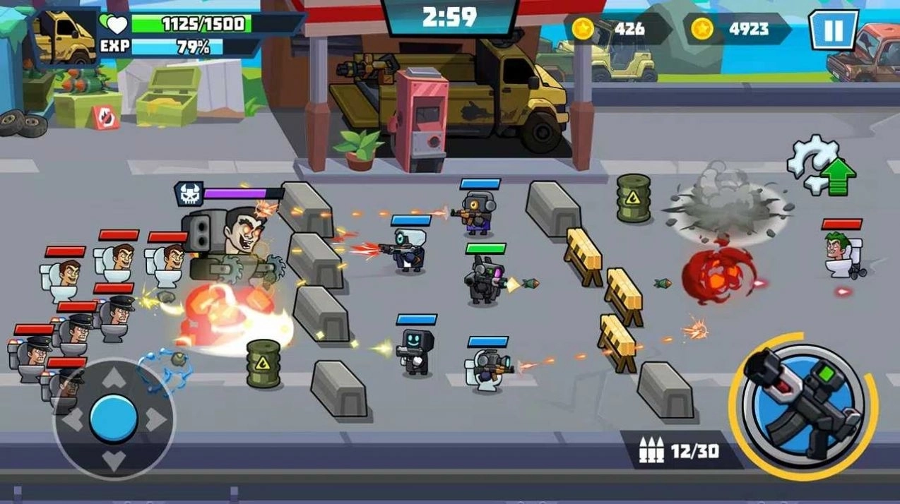 马桶人厕所逃生游戏手机版图2