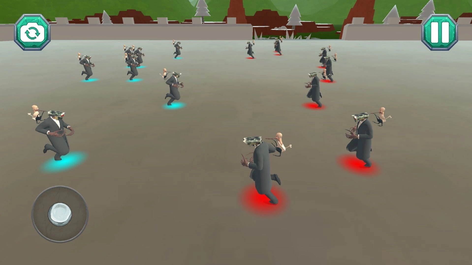 监控人马桶人对决游戏图3