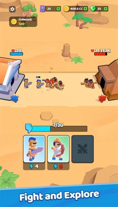 史诗战士对决最新版图1