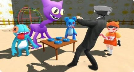 马桶人大逃杀最新版图1