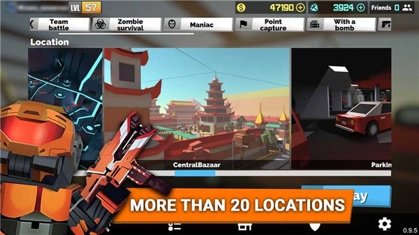 狂热枪战2025最新版图1