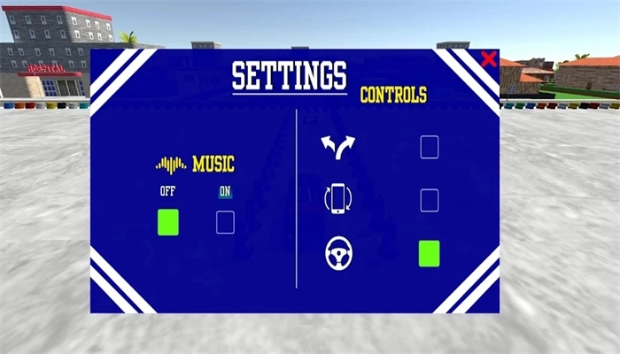 城市停车场模拟3D图3