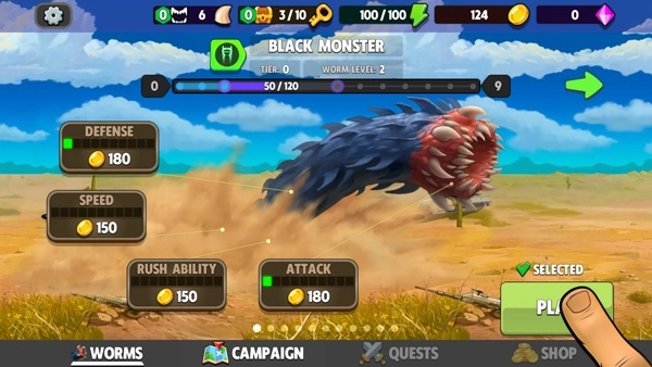 死亡蠕虫最新版图2