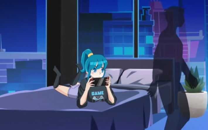 網(wǎng)癮少女