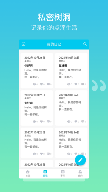 樹洞日記