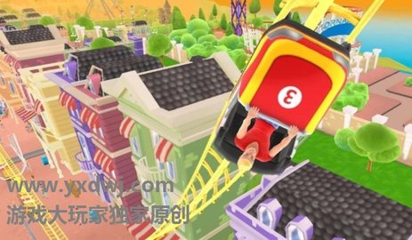 主题公园过山车 点击查看大图