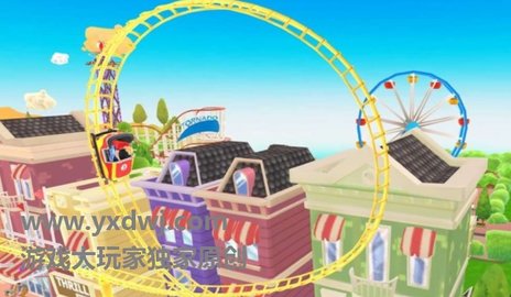 主题公园过山车 点击查看大图