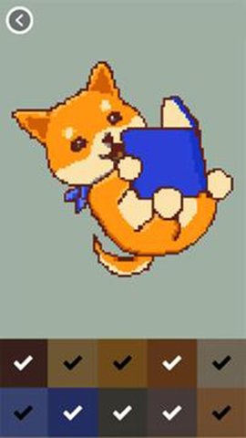 像素猫涂色 点击查看大图