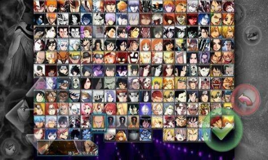死神vs火影全人物手机版 点击查看大图