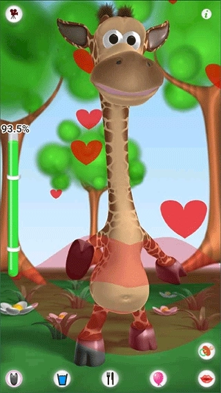 会说话的长颈鹿吉娜图1