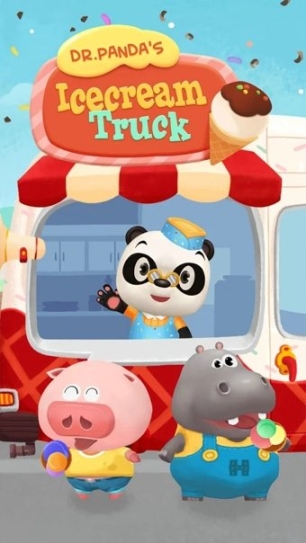 熊猫博士的冰淇淋车 点击查看大图