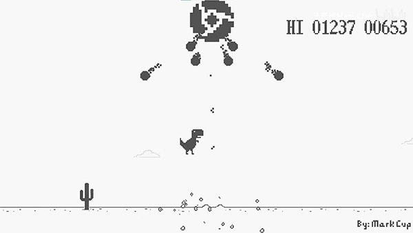 谷歌小恐龙手机版图1