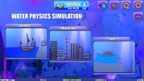 水物理模拟沙盒