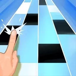 白块儿达人-节奏盒子钢琴黑白块