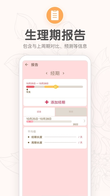 月经期提醒日历-大姨妈