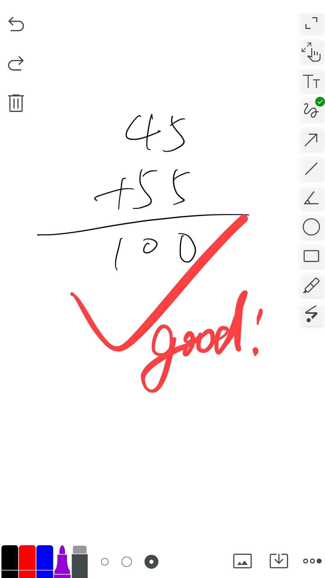白板-打草稿示范书写涂鸦无尽白板