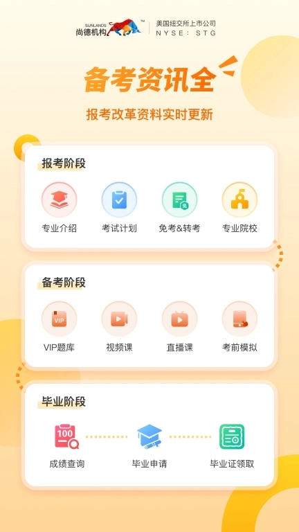 尚德机构-自考学历提升题库