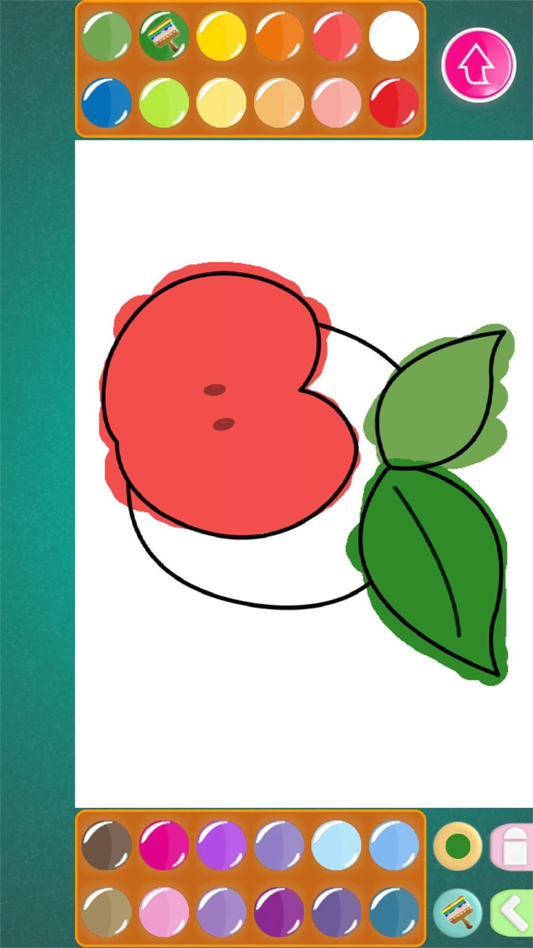 儿童游戏涂色画画-幼儿涂鸦