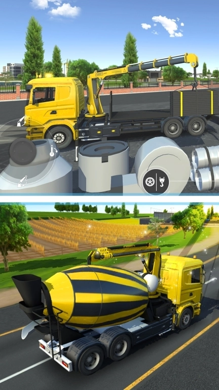 驾驶模拟器3D-城市工程建造