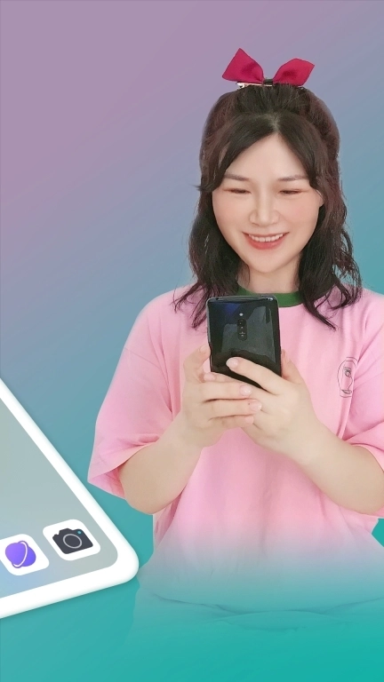 闹闹-贴贴TA的手机屏幕