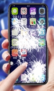 手机碎屏模拟器-恶搞屏幕解压恶作剧
