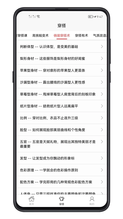 女生穿搭-女生穿衣搭配学习
