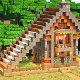 像素世界冒险模拟-开放世界沙盒建造