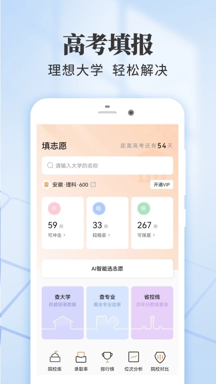 高考志愿填报推荐