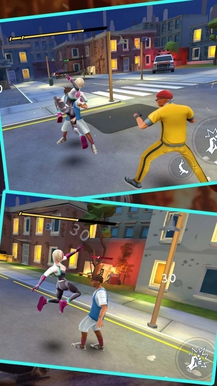 超级蜘蛛英雄-城市超人