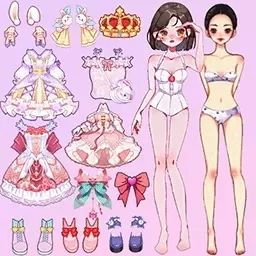 恋爱换装日记-安静书装扮少女