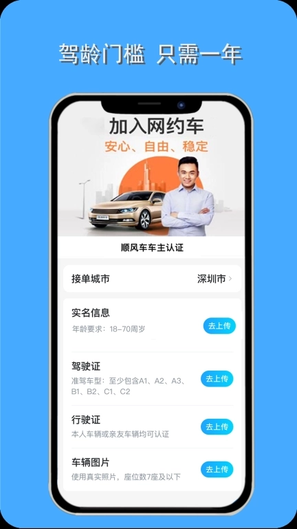 顺风车主-有车就能跑生活