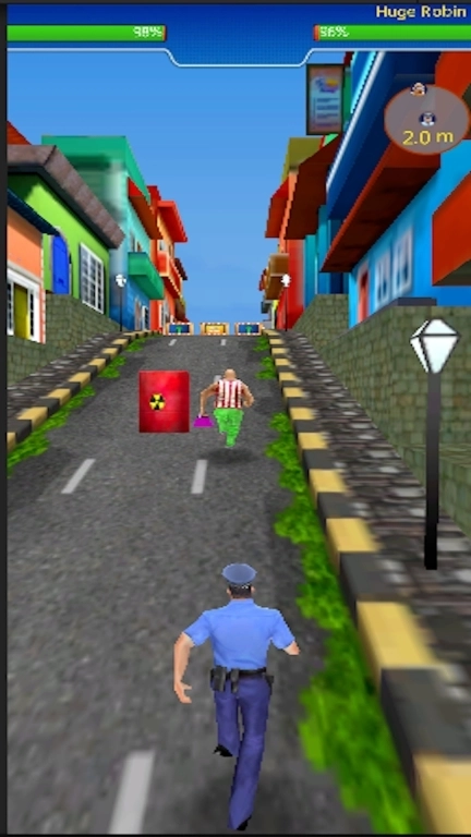 警察抓捕小偷-追捕模拟