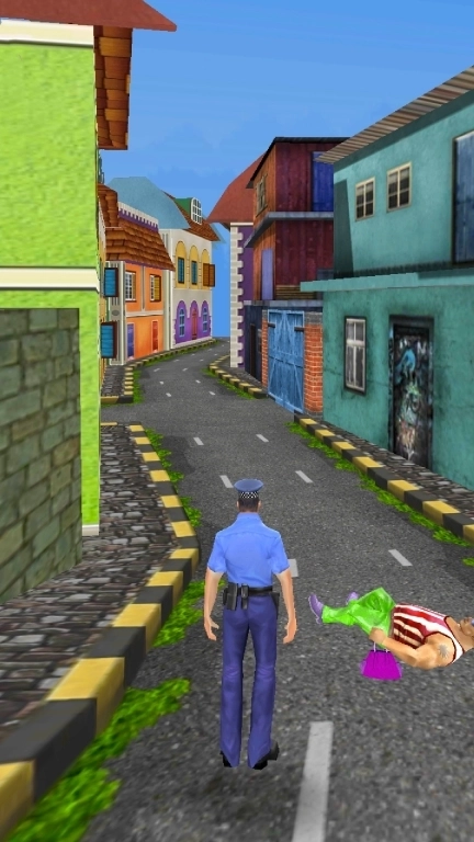 警察抓捕小偷-追捕模拟