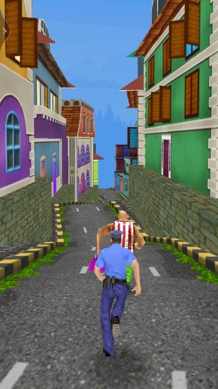 警察抓捕小偷-追捕模拟