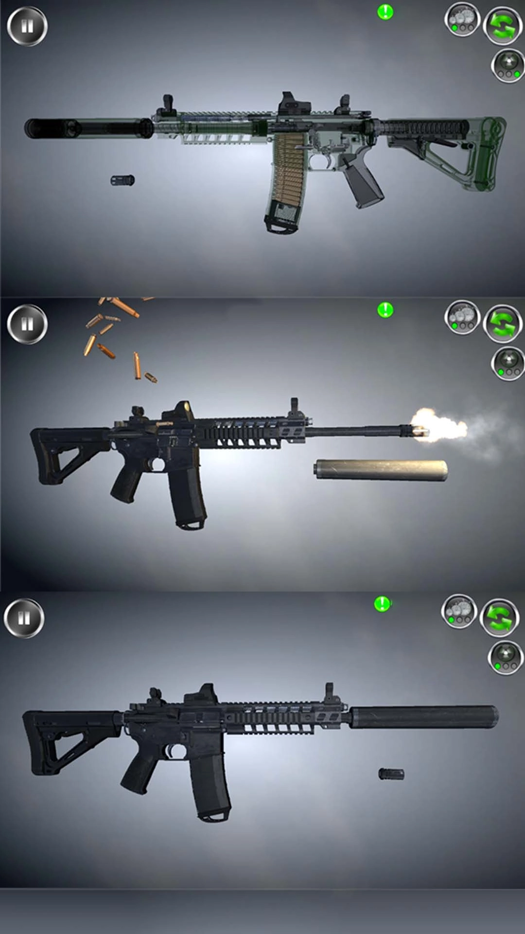 武器模拟器-枪支拆卸