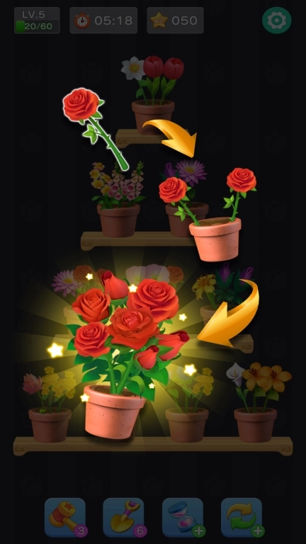 花束消除-三消消除解压