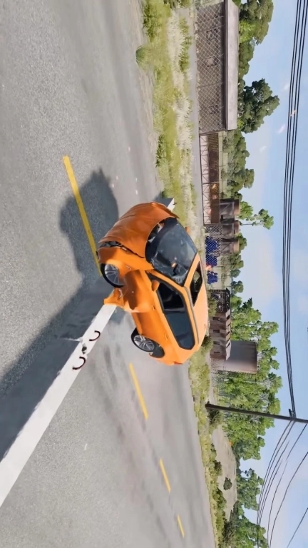 赛车模拟驾驶-汽车坑洞障碍道路模拟