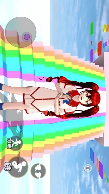 小舞美美哒-樱花女生逃离古井