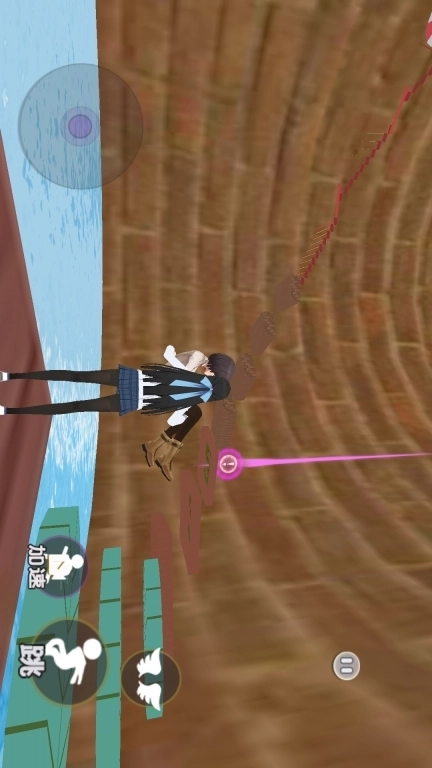 小舞美美哒-樱花女生逃离古井