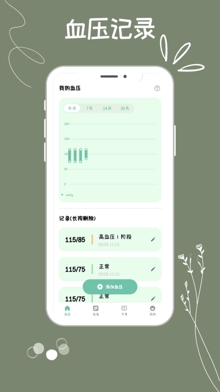 血压血糖监测助手