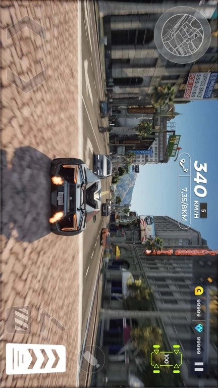 我刹不住脚-疯狂X赛车模拟沙盒