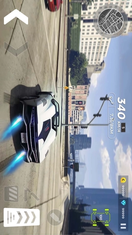 我刹不住脚-疯狂X赛车模拟沙盒