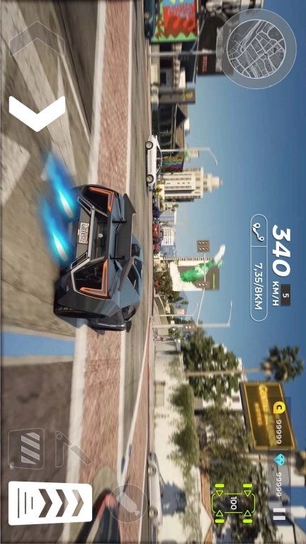 我刹不住脚-疯狂X赛车模拟沙盒