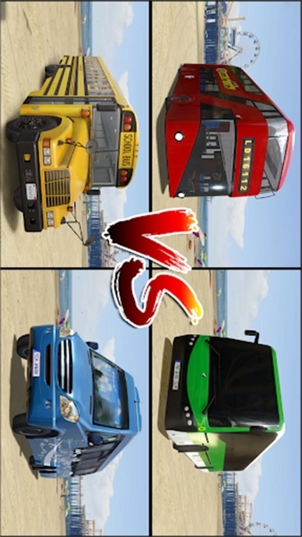 都市驾驶大巴运行