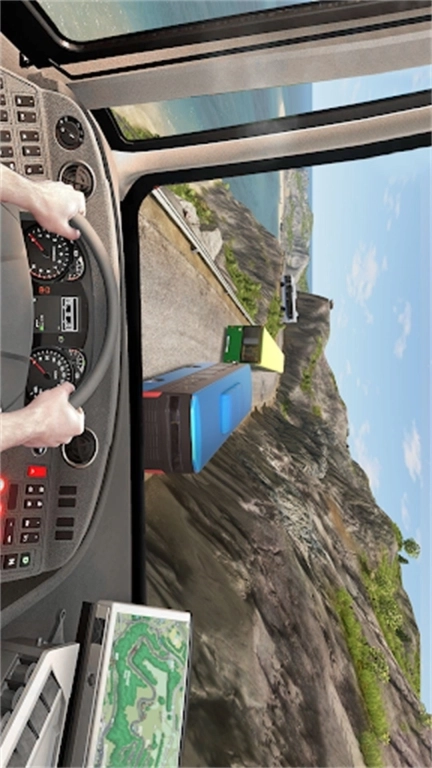 都市驾驶大巴运行