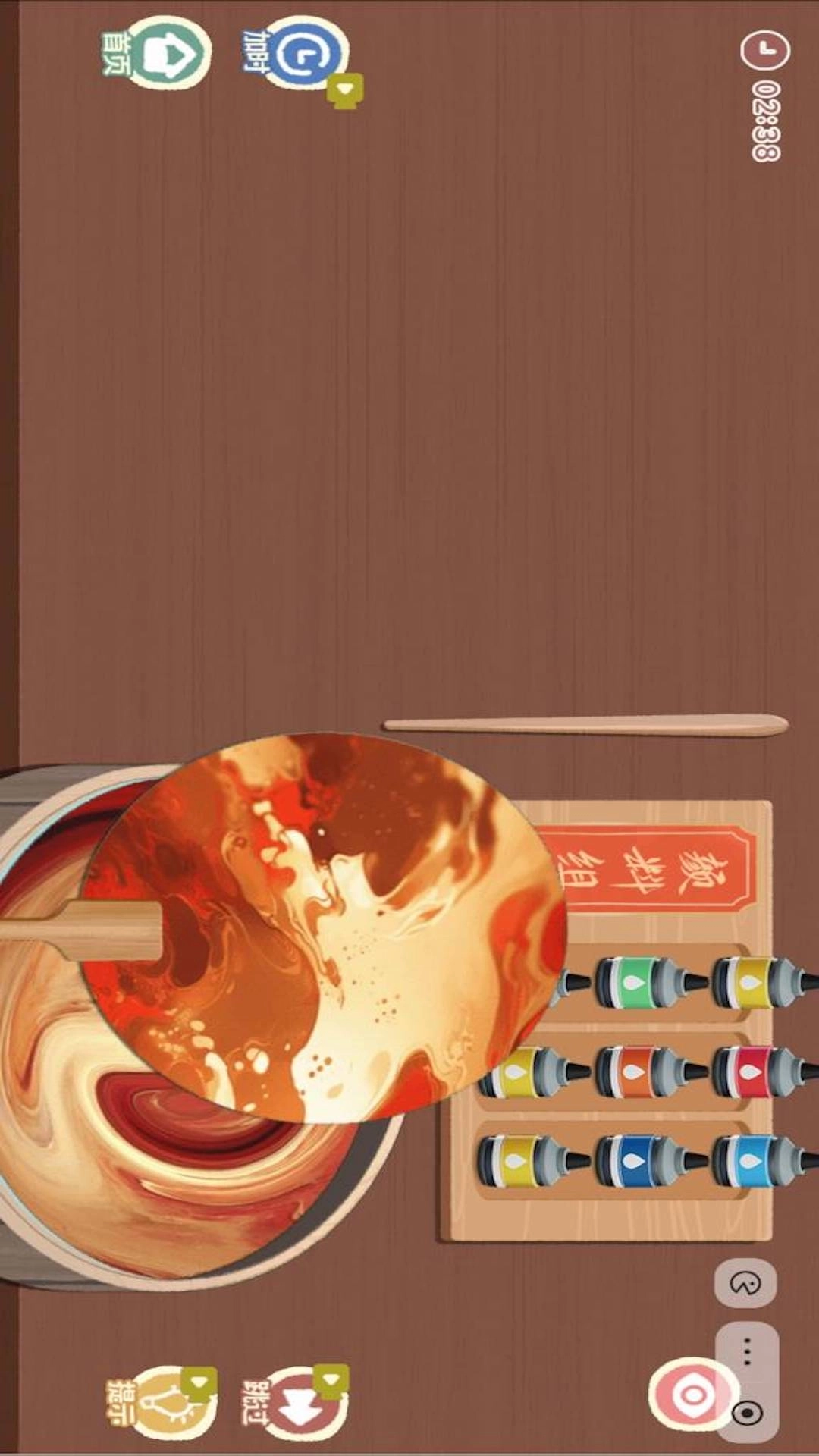 DIY手工达人-漆扇手工制作