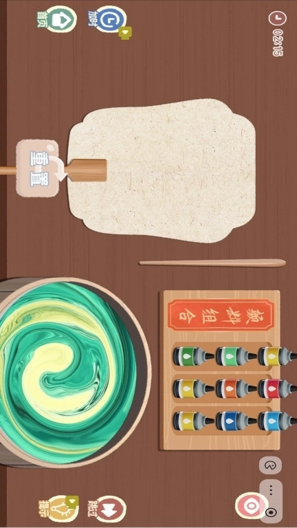 DIY手工达人-漆扇手工制作